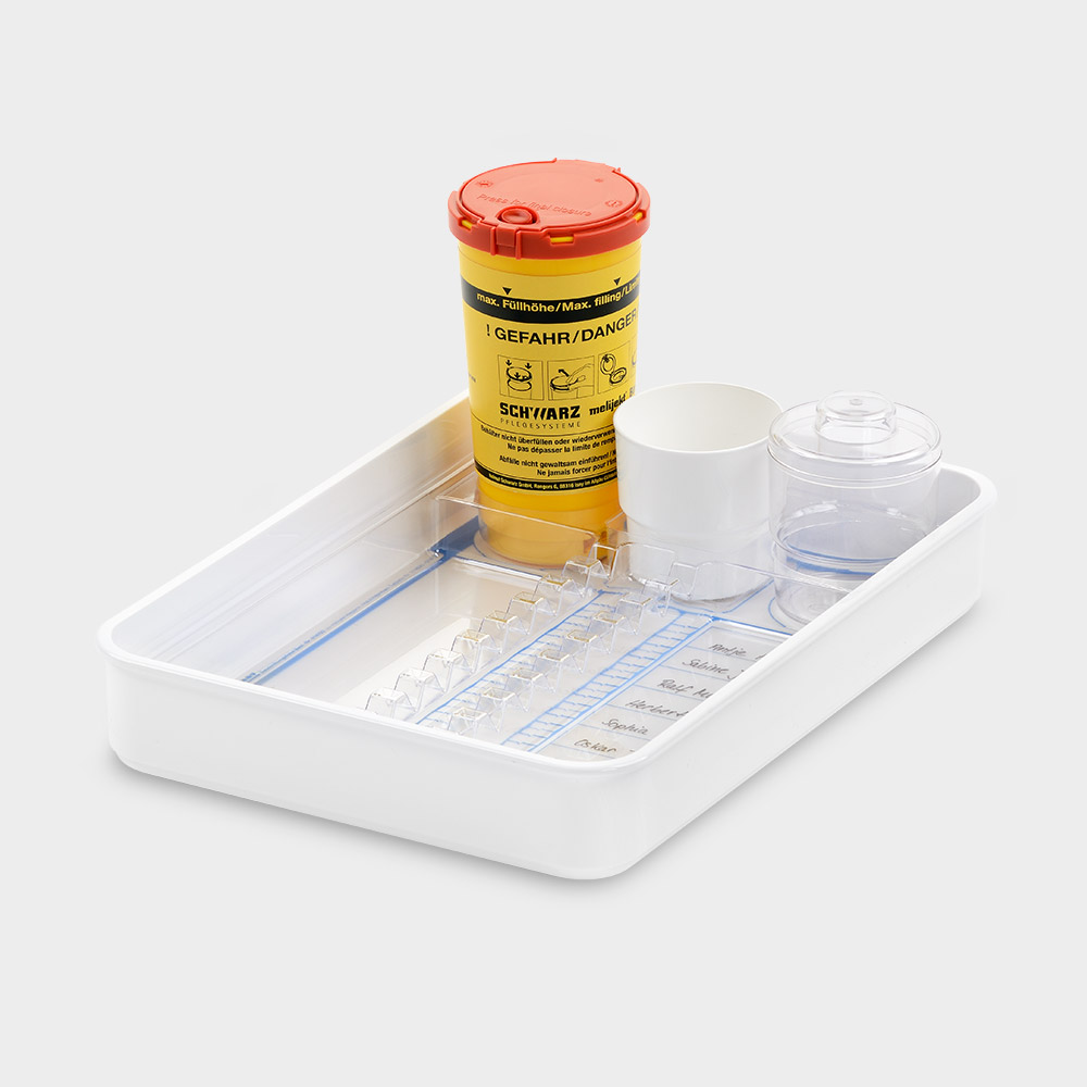melijekt Heparin-/Insulinspritzen-Tablett 10-35/E - Bild 2