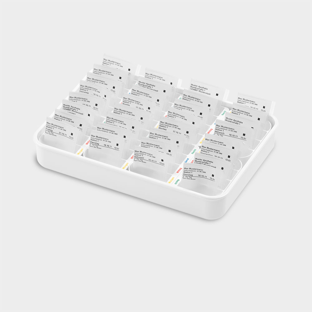 melipul Blister-Dispenser-Tablett 8BD-35